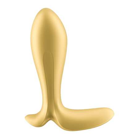 Анальна смарт-пробка з вібрацією Satisfyer Intensity Plug Gold №4
