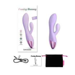 Вібратор-кролик Love To Love FUNKY BUNNY - VIVA MAUVE - №5