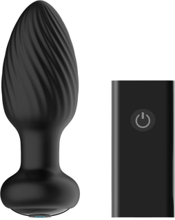 Анальна пробка Nexus TORNADO Small, ротація+вібрація, пульт ДК - - фото №2