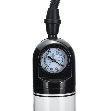 Вакуумна помпа Men Powerup зі стрілковим манометром і ручною «грушею» - фото №4