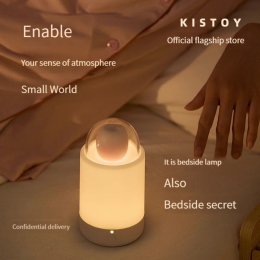 Вакуумний стимулятор з вібрацією «цукерка на паличці» KISTOY Bling Pop, зарядний кейс-нічник - - фото №7