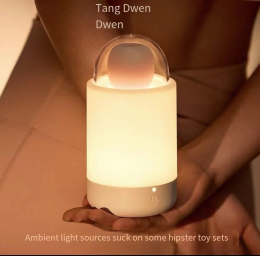 Вакуумний стимулятор з вібрацією «цукерка на паличці» KISTOY Bling Pop, зарядний кейс-нічник - - фото №5