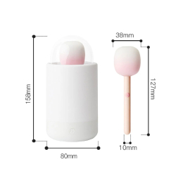 Вакуумний стимулятор з вібрацією «цукерка на паличці» KISTOY Bling Pop, зарядний кейс-нічник - - фото №4