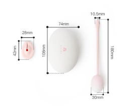 Тренажер Кегеля KISTOY Choco Pop, сенсор стискання, для тренувань та задоволення - - фото №3