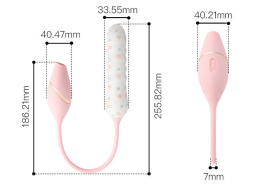 Пульсатор з вакуумним стимулятором KISTOY Cathy Plus на гнучкій зчіпці - - фото №3