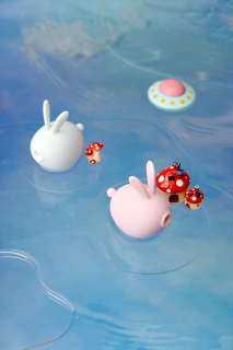 Вакуумний кліторальний стимулятор з вібрацією KISTOY Too Simple Pink - - фото №10