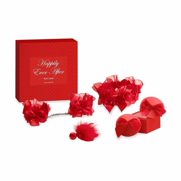 Подарунковий набір Bijoux Indiscrets Happily Ever After, Red Label, 4 аксесуари для задоволення 