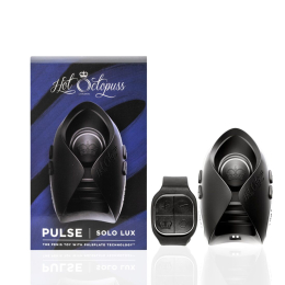 Іграшка для пеніса Hot Octopuss PULSE SOLO LUX, пульсація, використання без рук - - фото №9