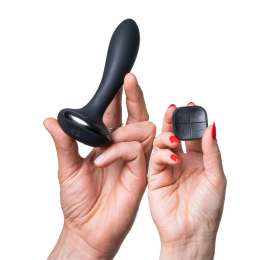 Анальна вібропробка Hot Octopuss PleX with flex, Treble and Bass Technology, 2 мотори, пульт ДК - - фото №3