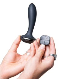 Анальна вібропробка Hot Octopuss PleX with flex, Treble and Bass Technology, 2 мотори, пульт ДК - - фото №5