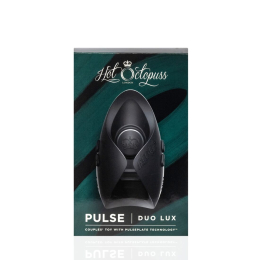 Іграшка для пар Hot Octopuss PULSE DUO LUX, пульсація+вібрація, використання без рук, 2 пульти - - фото №12