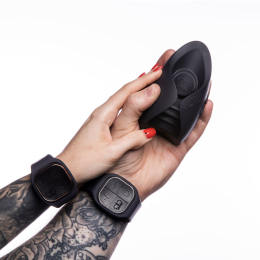 Іграшка для пар Hot Octopuss PULSE DUO LUX, пульсація+вібрація, використання без рук, 2 пульти - - фото №4