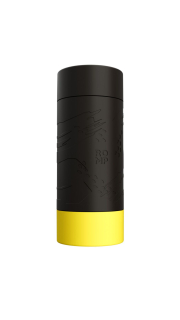 Мастурбатор з ефектом вакууму Romp Dash Black, багата текстура, багаторазовий - фото