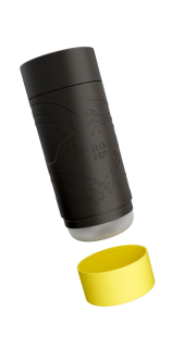 Мастурбатор з ефектом вакууму Romp Dash Black, багата текстура, багаторазовий - - фото №2