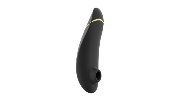 Вакуумний кліторальний стимулятор Womanizer Premium 2 - Black, функції Autopilot та Smart Silence - фото