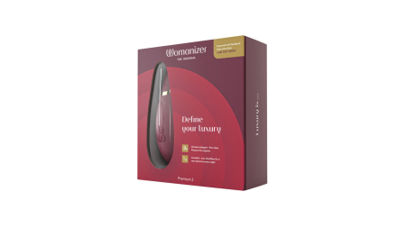 Вакуумний кліторальний стимулятор Womanizer Premium 2 - Bordeaux, функції Autopilot та Smart Silence - фото №8