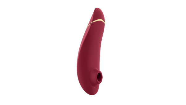 Вакуумний кліторальний стимулятор Womanizer Premium 2 - Bordeaux, функції Autopilot та Smart Silence - фото
