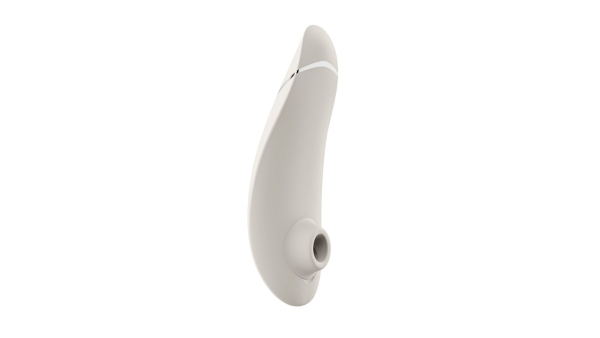 Вакуумний кліторальний стимулятор Womanizer Premium 2 - Grey, функції Autopilot та Smart Silence - фото