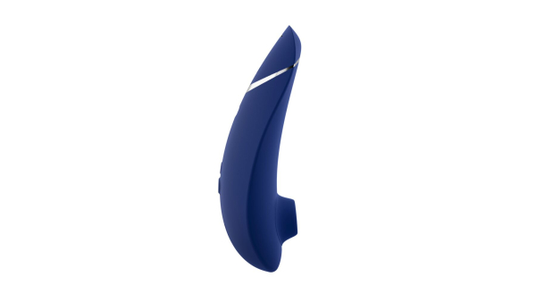 Вакуумний кліторальний стимулятор Womanizer Premium 2 - Blueberry, функції Autopilot та Smart Silence - фото