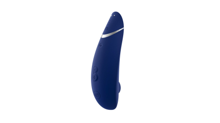Вакуумний кліторальний стимулятор Womanizer Premium 2 - Blueberry, функції Autopilot та Smart Silence - фото №3