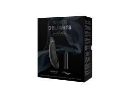 Преміальний подарунковий набір Silver Delights Collection: Womanizer Premium та We-Vibe Tango - - фото №7