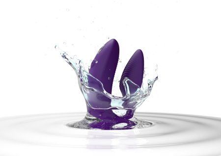Смарт-вібратор для пар We-Vibe Sync 2 Purple, 10 віброрежимів, пульт ДК - фото №11
