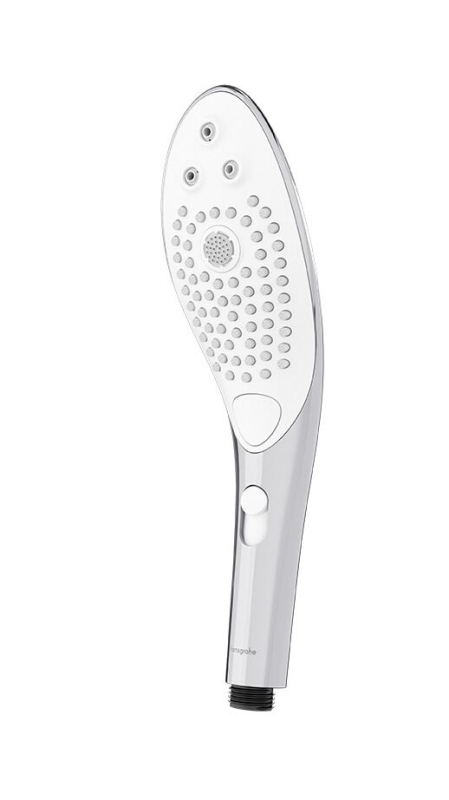 Насадка-стимулятор для душу 2в1 Womanizer Wave Chrome, масажер для інтимних зон 