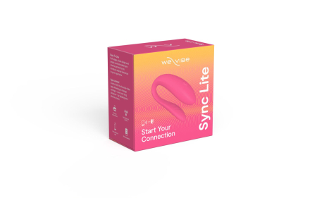Смарт-вібратор для пар We-Vibe Sync Lite Pink, 10 віброрежимів, можна поєднувати з проникним сексом - фото №9