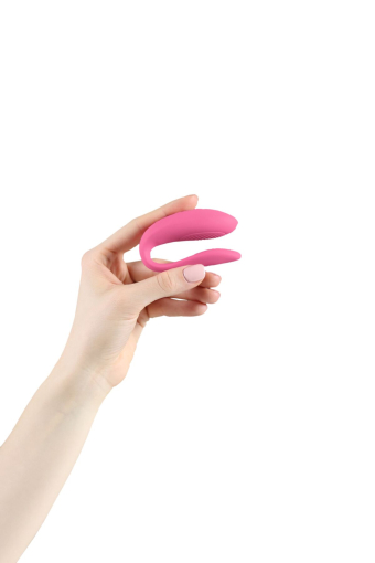 Смарт-вібратор для пар We-Vibe Sync Lite Pink, 10 віброрежимів, можна поєднувати з проникним сексом - фото №6