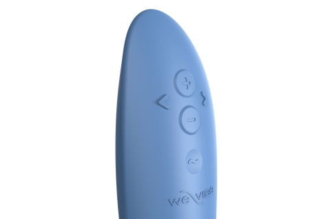 Смарт-вібратор We-Vibe Rave 2 Twisted Pleasure Blue, для точки G та входу в піхву, 2 мотори №4