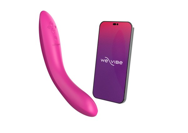 Смарт-вібратор We-Vibe Rave 2 Twisted Pleasure Pink, для точки G та входу в піхву, 2 мотори - фото