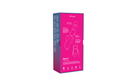 Смарт-вібратор We-Vibe Rave 2 Twisted Pleasure Pink, для точки G та входу в піхву, 2 мотори №9