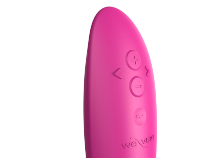 Смарт-вібратор We-Vibe Rave 2 Twisted Pleasure Pink, для точки G та входу в піхву, 2 мотори №4