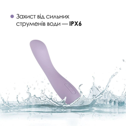 Вібратор для точки G з інтелектуальним режимом Svakom Amy 2 Pastel Lilac - - фото №4