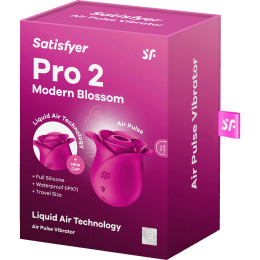 Вакуумний кліторальний стимулятор Satisfyer Pro 2 Modern Blossom, технологія Liquid Air - - фото №7