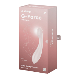 Вібратор для точки G Satisfyer G-Force Beige, 10 режимів + 5 рівнів інтенсивності - - фото №6