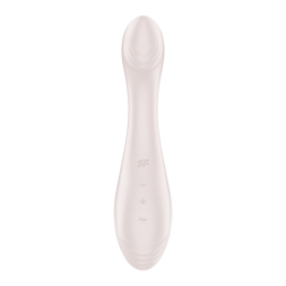Вібратор для точки G Satisfyer G-Force Beige, 10 режимів + 5 рівнів інтенсивності - - фото №2