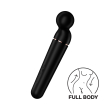 Вібромасажер Satisfyer Planet Wand-er Black/Rosegold, дуже потужний, бездротовий - фото №1