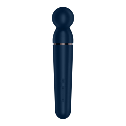 Вібромасажер Satisfyer Planet Wand-er Blue/Rosegold, дуже потужний, бездротовий - - фото №5