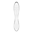 Двосторонній скляний дилдо Satisfyer Dazzling Crystal 1 Transparent, дуже міцний, без стопера - фото №2