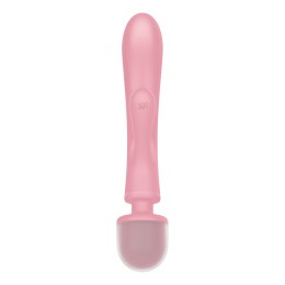 Вібратор-кролик з вібромасажером Satisfyer Triple Lover Pink, 3 мотори - - фото №5
