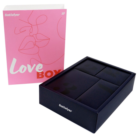 Подарунковий набір Satisfyer Love Box, іграшка для нього та для неї, білизна, мішечок для зберігання №2