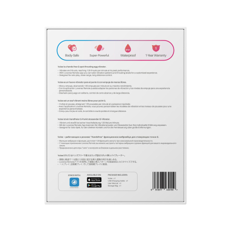 Смарт-віброяйце з пульсацією Lovense Vulse (Thrusting Egg Vibrator), імітація фрикцій №9