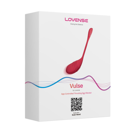 Смарт-віброяйце з пульсацією Lovense Vulse (Thrusting Egg Vibrator), імітація фрикцій №8