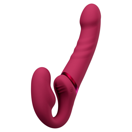 Безремінний смарт-страпон Lovense Lapis vibrating strapless strap-on, 3 мотори - фото №5