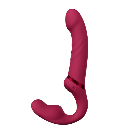 Безремінний смарт-страпон Lovense Lapis vibrating strapless strap-on, 3 мотори - фото №2