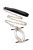 Затискач для статевих губ Master Series: Pussy Tugger Adjustable Vagina Clamp with Chain - фото