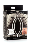 Затискач для статевих губ Master Series: Pussy Tugger Adjustable Vagina Clamp with Chain - фото №9