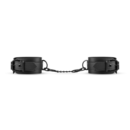 Поножі Bedroom Fantasies: Faux Leather Ankle Cuffs, чорні - фото №6