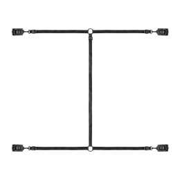 Фіксатор на ліжко з наручниками та поножами Bedroom Fantasies: Under the bed Restraint Bondage Set - - фото №2